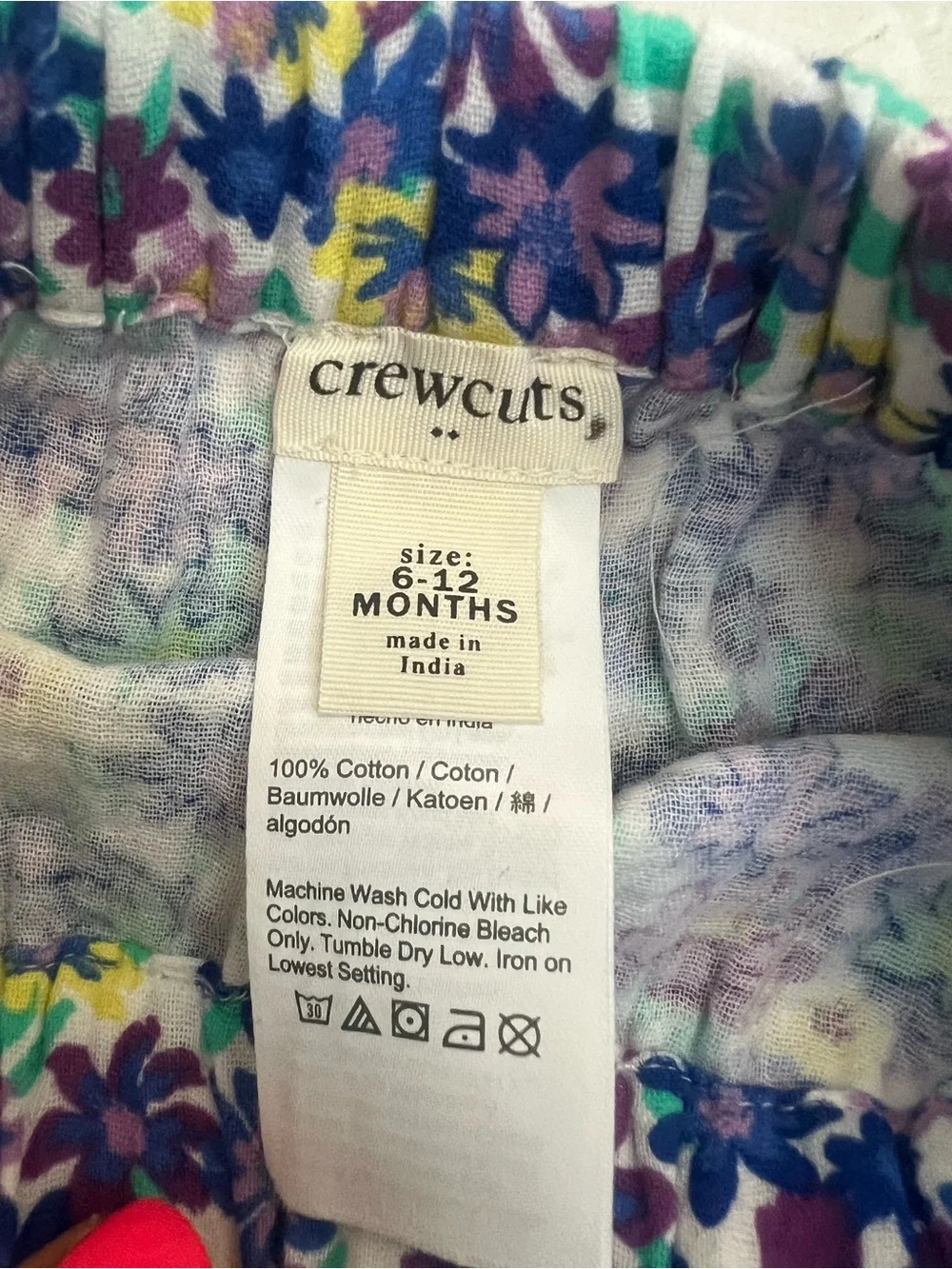 J.Crew crinkle knit short set 100% cotton